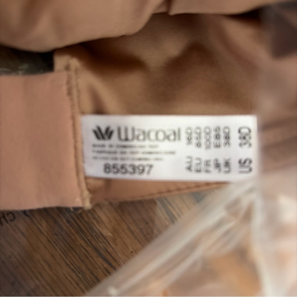 3 Wacoal Inner Sheen Comfort Wire Bras 38D-style 855397 - Picture 10 of 12
